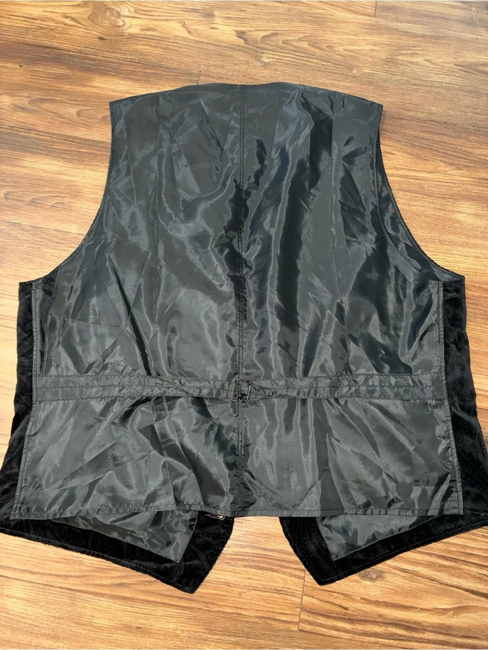 RRL Floral Flocked Velvet Notch-Lapel Vest
